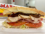 Turkey club sub with bacon, lettuce, and tomato