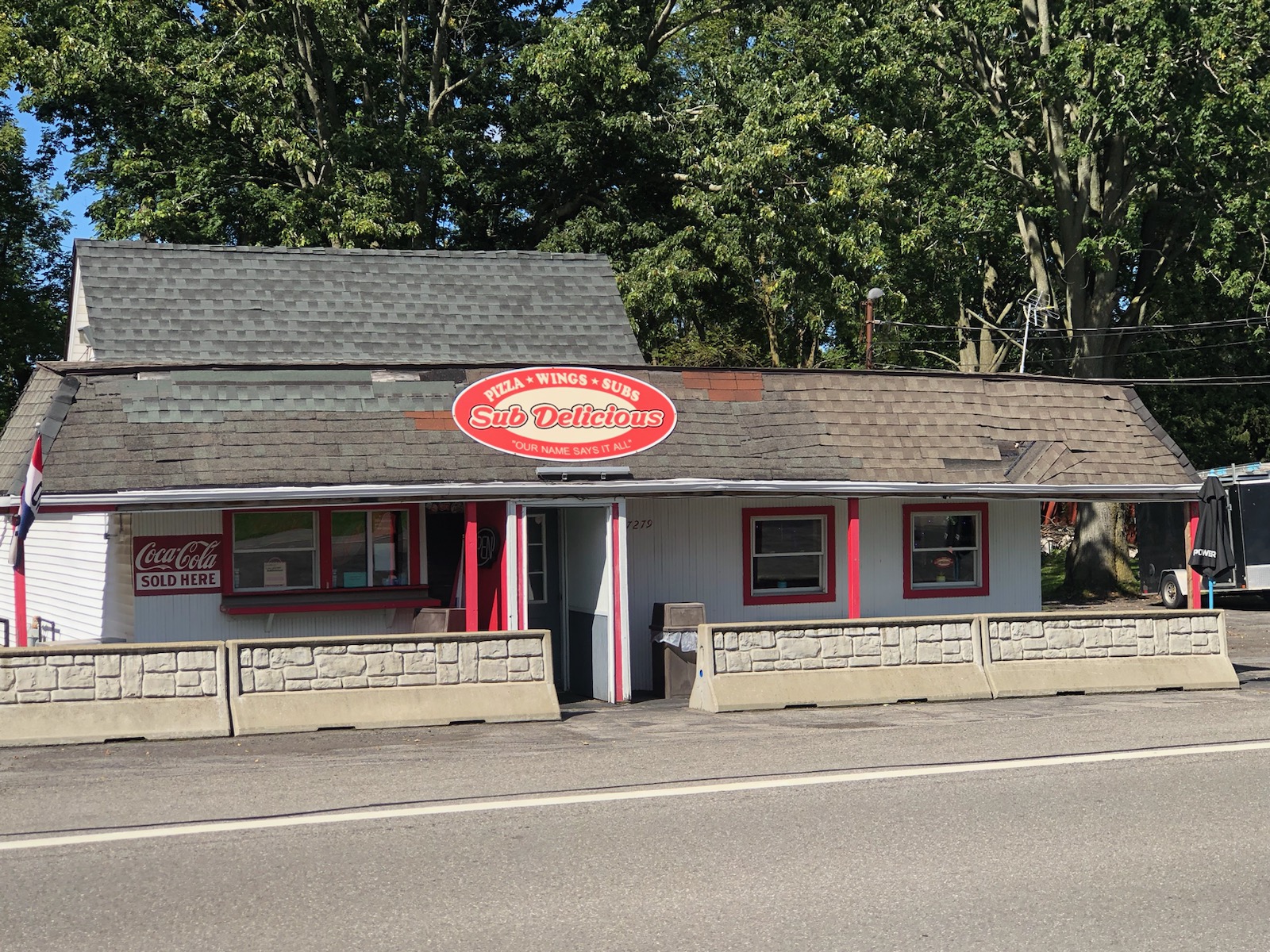 The Sub Delicious building on Rochester Road in Lockport